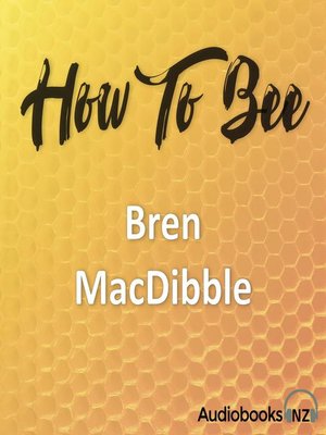 cover image of How to Bee